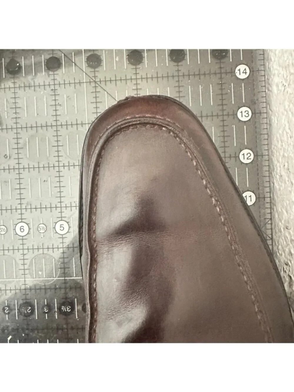Salvatore Ferragamo Men Size 12 Brown Leather Buckle Pull On Loafer Shoes